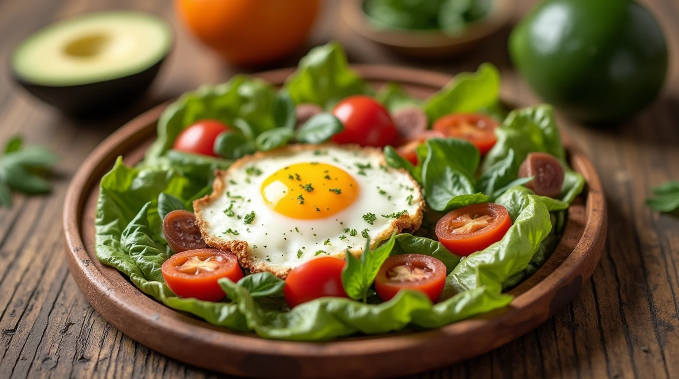 Boiled egg and vegetables in a pot, answering the question 'Can I boil egg and vegetables together?' as a simple cooking method.