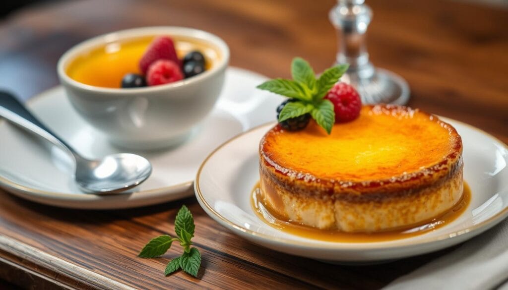 What's the difference between crème brûlée and custard?